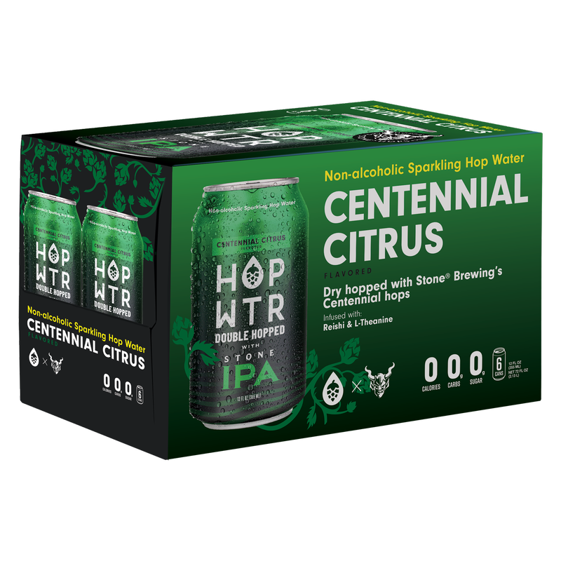 HOPWTR Centennial Citrus 6pk 12oz Can