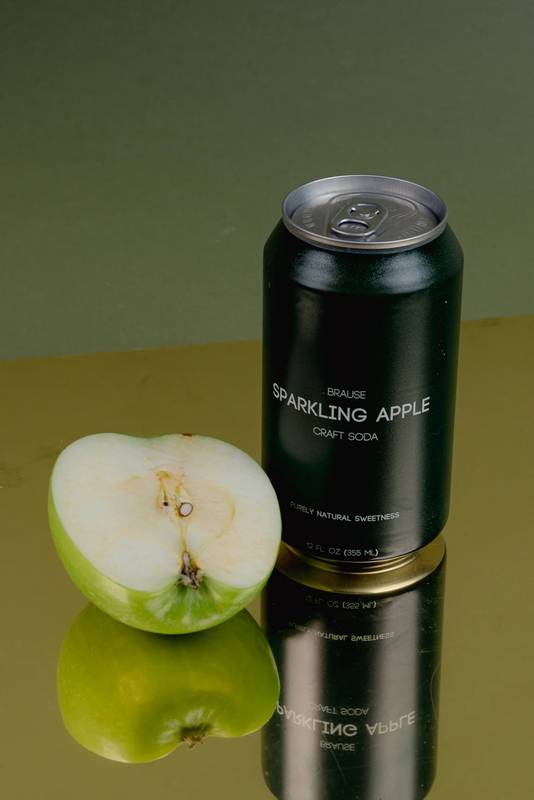 Brause Sparkling Apple German Craft Drink 12oz Can