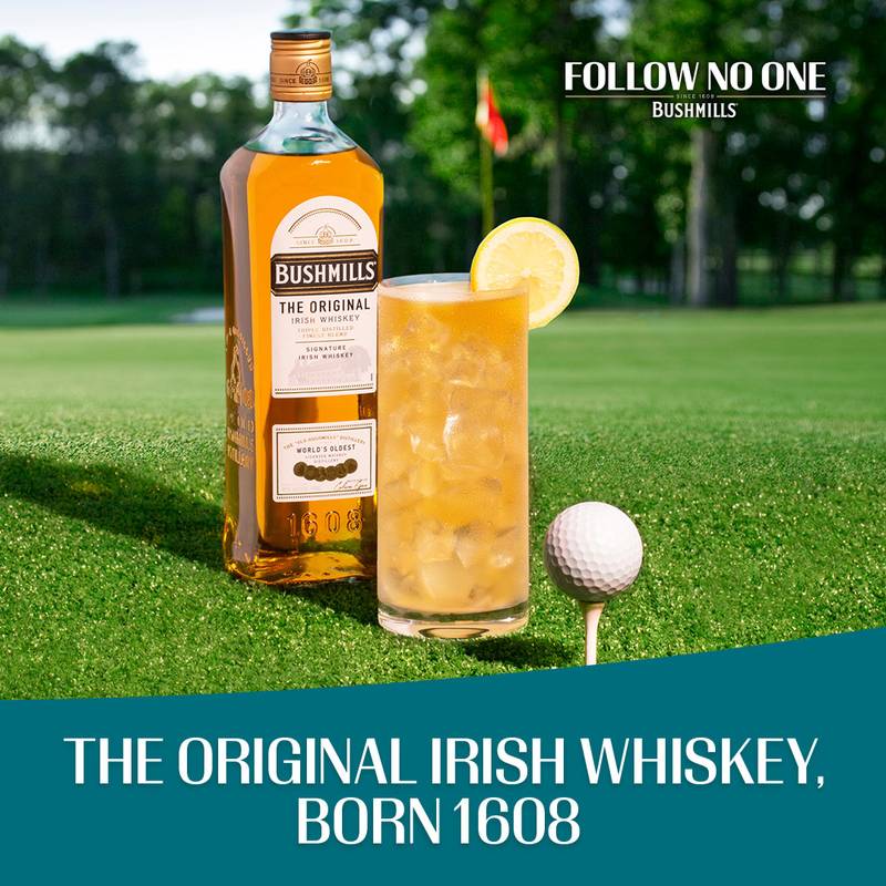 Bushmills Original with Black Bush 50 ml with Red Bush 50 ml Irish Whiskey 750ml (80 Proof)