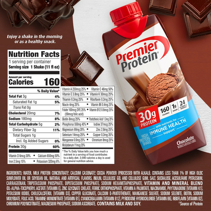 Premier Protein 30g Chocolate Protein Shake 11oz Ctn