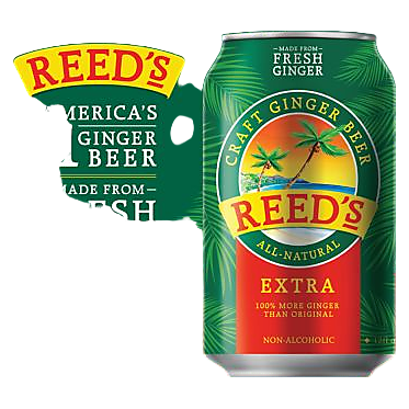 Reed's Extra Ginger Beer 4pk 12oz Can