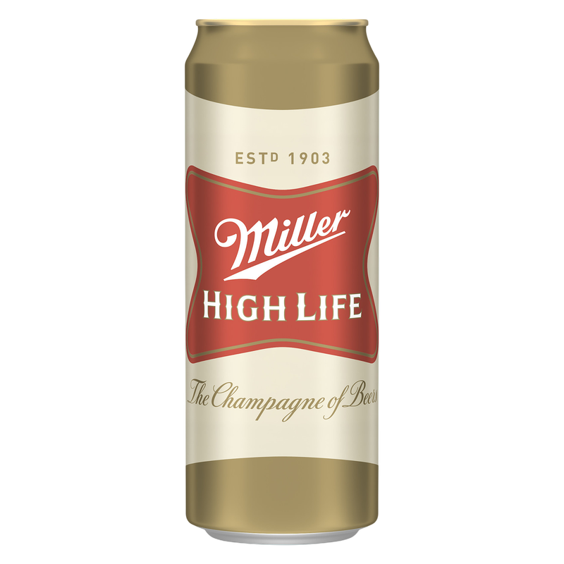 Miller High Life Single 24oz Can 4.6% ABV