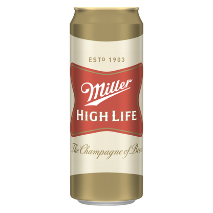 Miller High Life Single 24oz Can 4.6% ABV