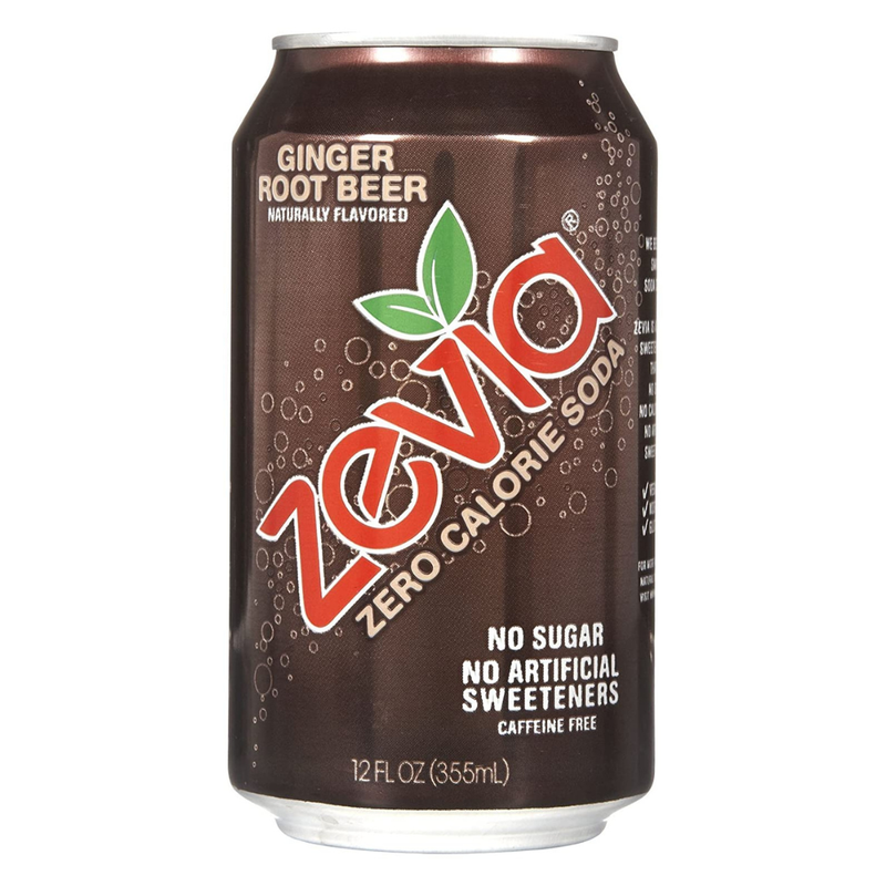 Zevia Diet Ginger Root Beer 6pk 12oz Can