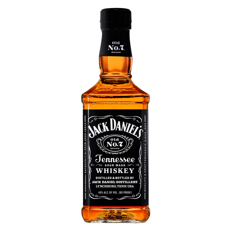 Jack Daniel's Tennessee Whiskey 375 ml – BevMo!