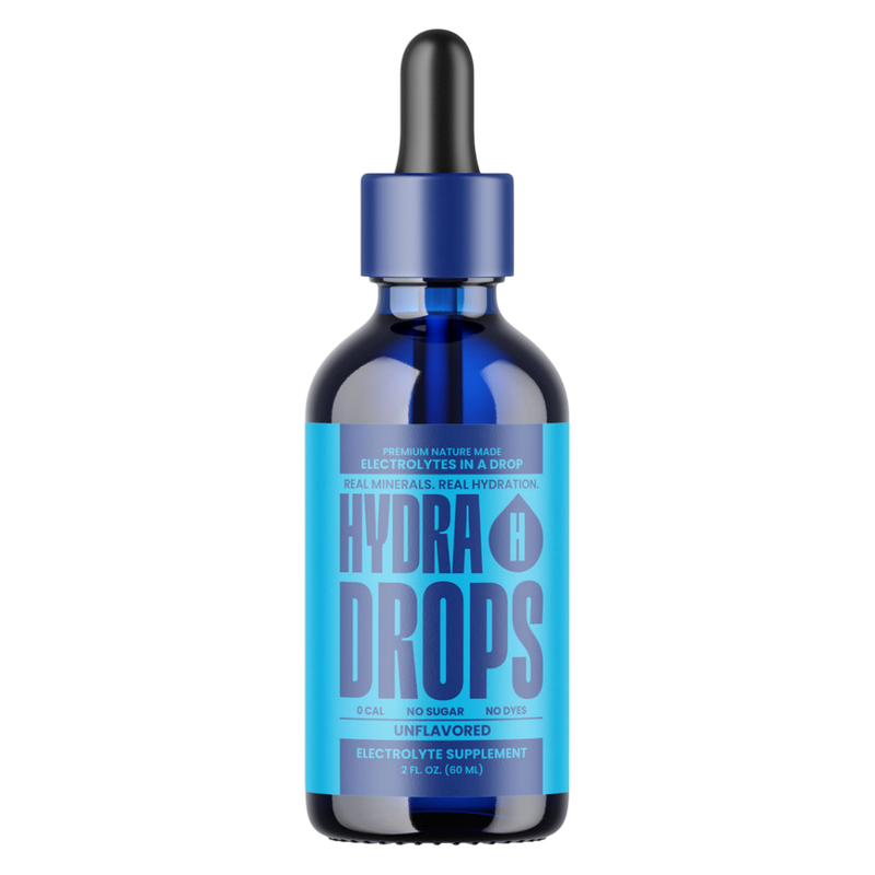 Hydra Drops Liquid Hydration Electrolyte Drops, 1 Bottle