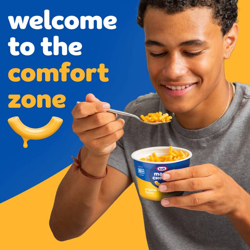 Kraft Original Mac and Cheese Cups Easy Microwavable Dinner, 4ct.