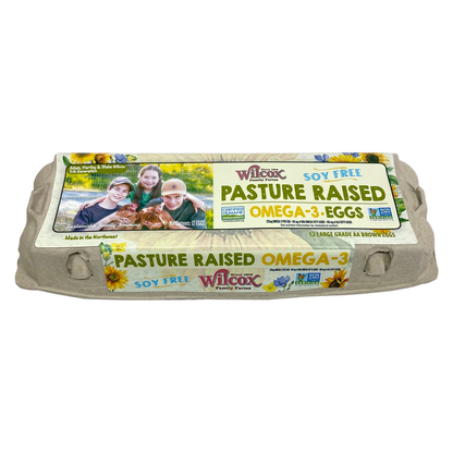 Wilcox Farms Soy Free Large Brown Eggs - 12ct