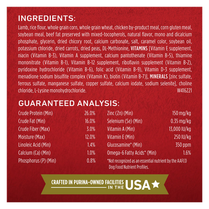 Purina one nutrition information hot sale