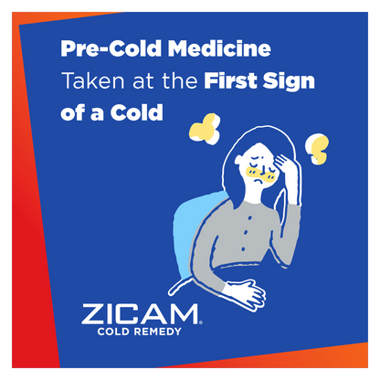 Zicam Zinc Cold Remedy RapidMelts Quick-Dissolve Tablets Citrus Flavor 25ct