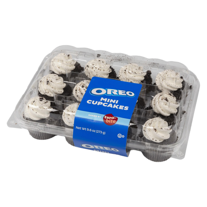 Two-Bite Mini Oreo Cupcakes - 12ct