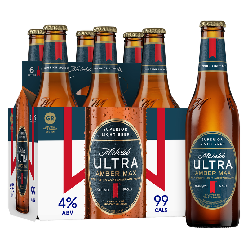 Michelob Ultra Amber Max 6pk 12oz
