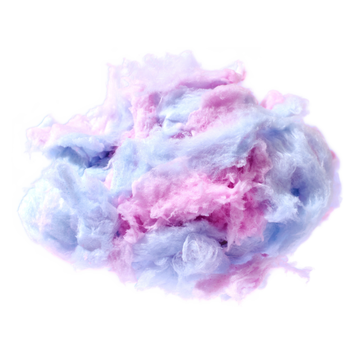 Crave Shoppe Blue Raspberry & Cherry Swirl Cotton Candy 1oz