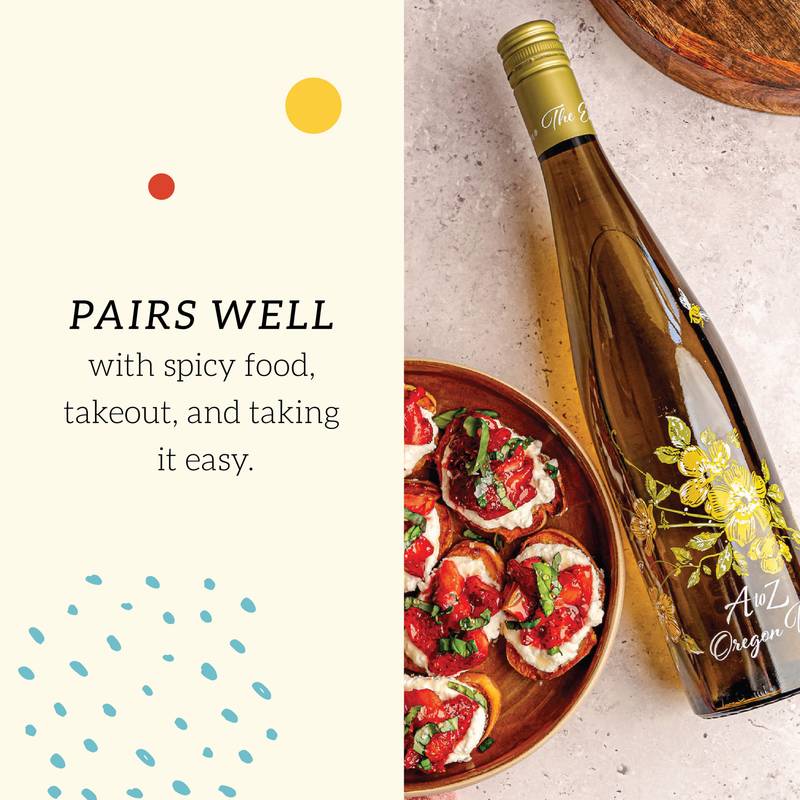 A To Z Riesling 750ml - A to Z – BevMo!