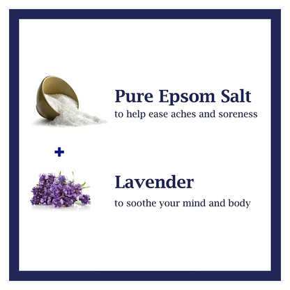 Dr Teal's Pure Epsom Salt Soothe & Sleep Lavender Soaking Solution 3lbs