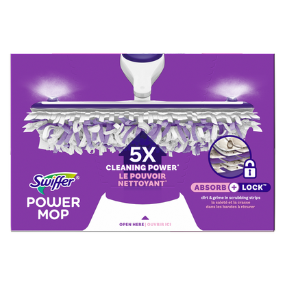 Swiffer PowerMop Multi-Surface Mopping Pad Refills, 8pk