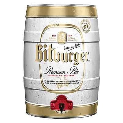 Bitburger Pils 5 Liter Keg