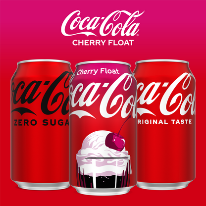 Coca-Cola Cherry Float 12pk 12oz Can