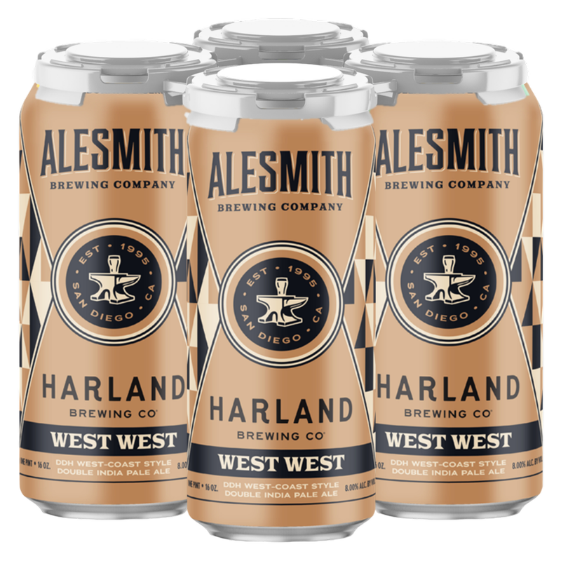 ALESMITH WEST WEST DIPA 4PKC (4PKC 16 OZ)
