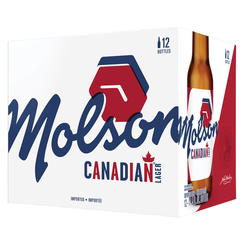 Molson Canadian 12pk 12oz Btl