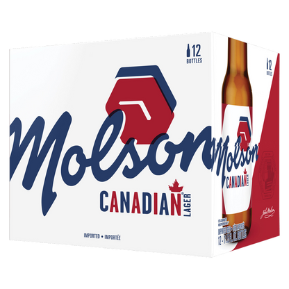 Molson Canadian 12pk 12oz Btl