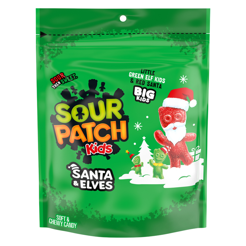 Sour Patch Kids Santa and Elves, 9.8oz
