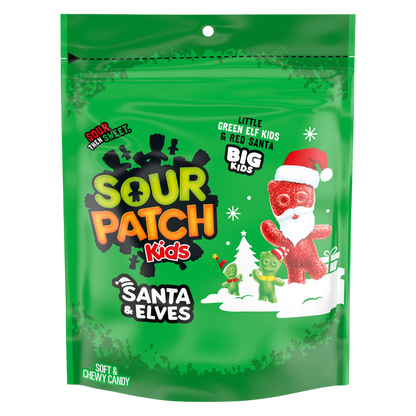 Sour Patch Kids Santa and Elves, 9.8oz