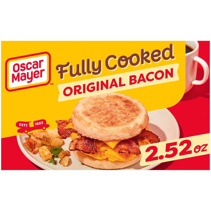 Oscar Mayer Original Fully Cooked Bacon - 2.52oz