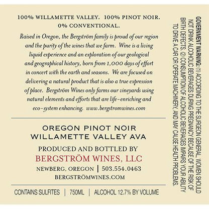 Bergstrom Cumberland Pinot Noir 750ml