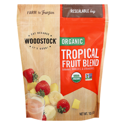 Woodstock Organic Tropical Fruit Blend 10oz