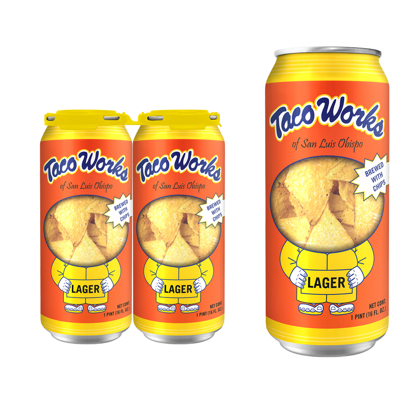 Slo Brewing Co. Limited Release - Taco Works Lager 4pk 16oz