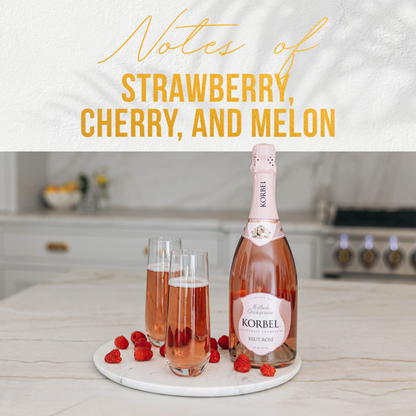 Korbel Brut Rose 4pk 187ml