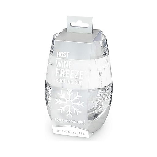 Host Wine Freeze Cup Marble 8.5 oz