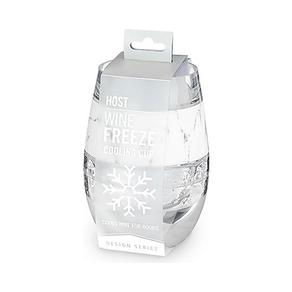 Host Wine Freeze Cup Marble 8.5 oz