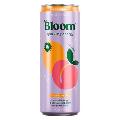 Bloom Energy Peach Mango 12oz Can