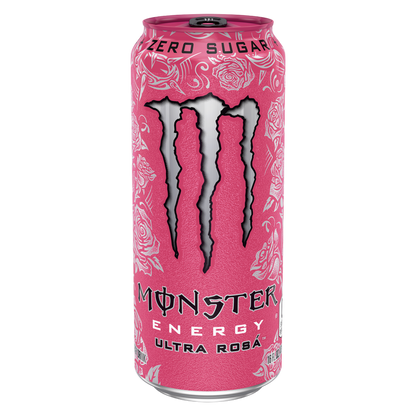 Monster Zero Ultra Rosa Energy 16oz Can