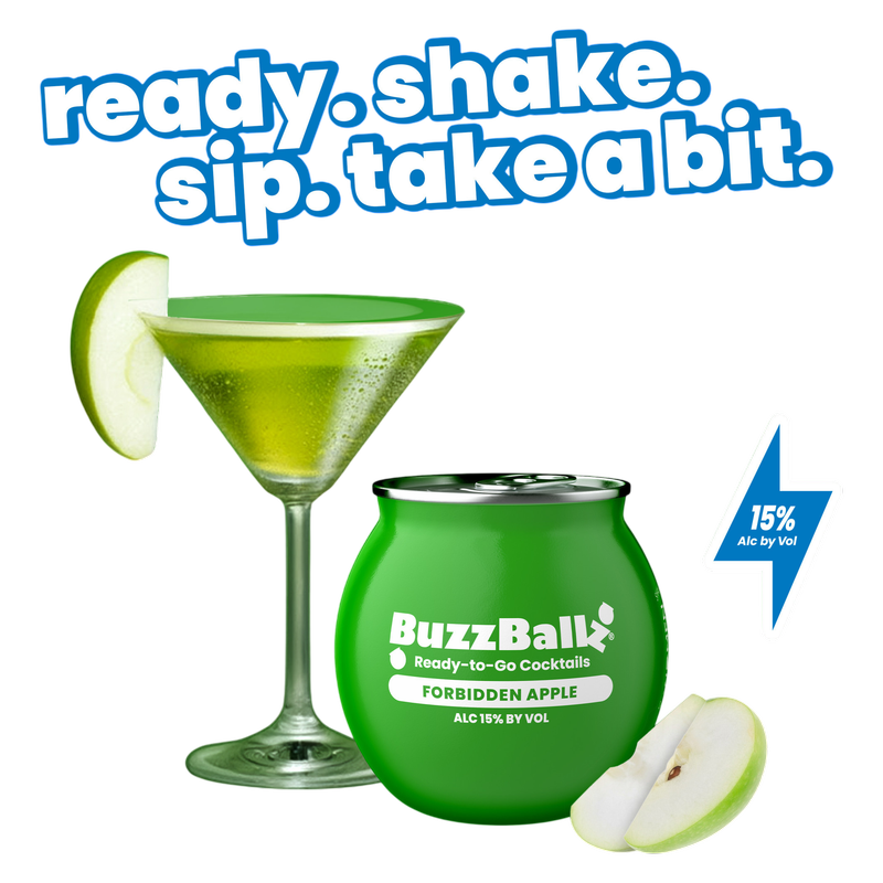BuzzBallz Chillers Sour Apple 187 ml