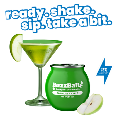 BuzzBallz Chillers Sour Apple 187 ml