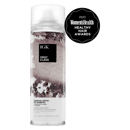 IGK FIRST CLASS Charcoal Detox Dry Shampoo
