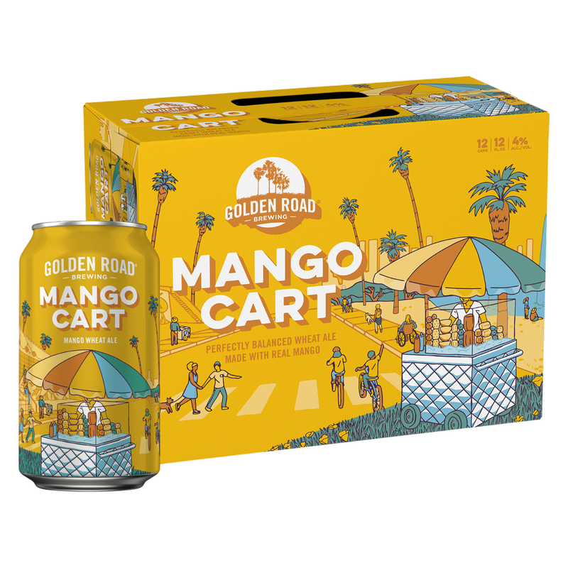 Golden Road Mango Cart 12pk 12oz Can 4.0% ABV