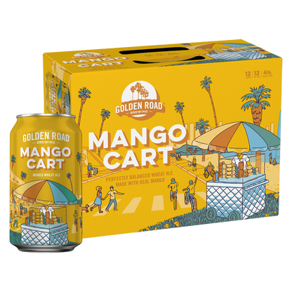 Golden Road Mango Cart 12pk 12oz Can 4.0% ABV