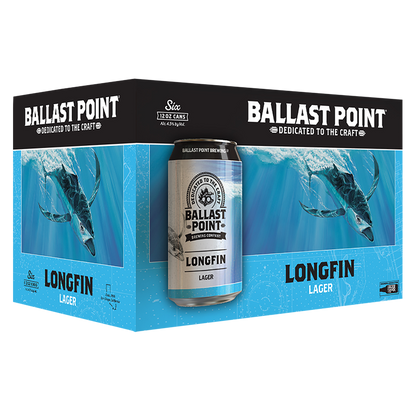 Ballast Point Longfin Lager 6pk 12oz Can