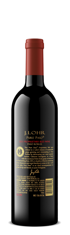J. Lohr Pure Paso Proprietary Red Wine 750ml