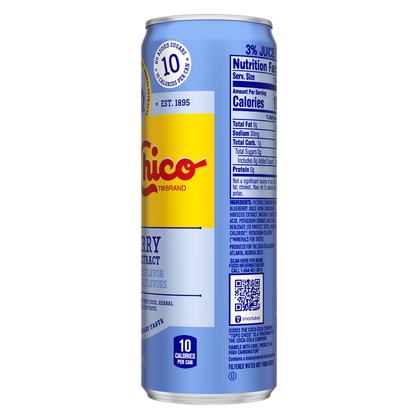 Topo Chico Sabores Blueberry Hibiscus 12oz Can
