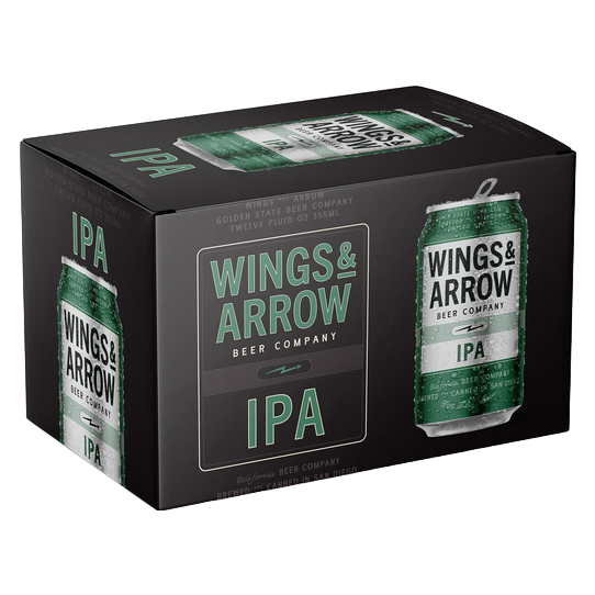Wings & Arrow West Coast IPA (6PKC 12 OZ)