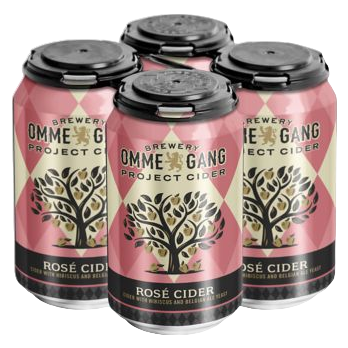 Ommegang Rose Cider 4pk 12oz Cans 6.5% ABV