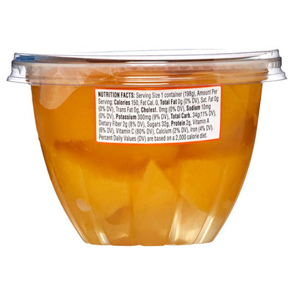 Dole Sliced Peaches in Light Syrup Cup 7oz