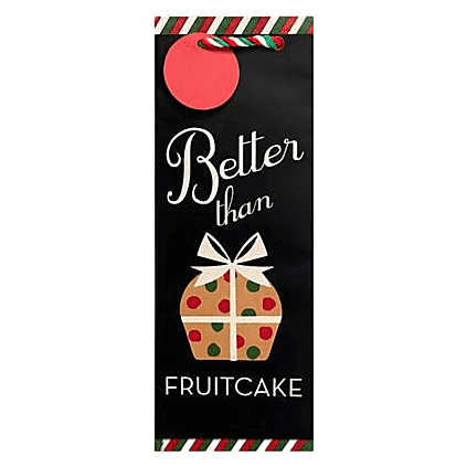 The Gift Wrap Company Better Than Fruitcake Bottle Bag BevMo The Gift Wrap Company Better Than Fruitcake Bottle Bag BevMo
