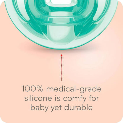 NUK Comfy™ Orthodontic Pacifiers, 0-6M, Neutral, Unisex, 3 Pack