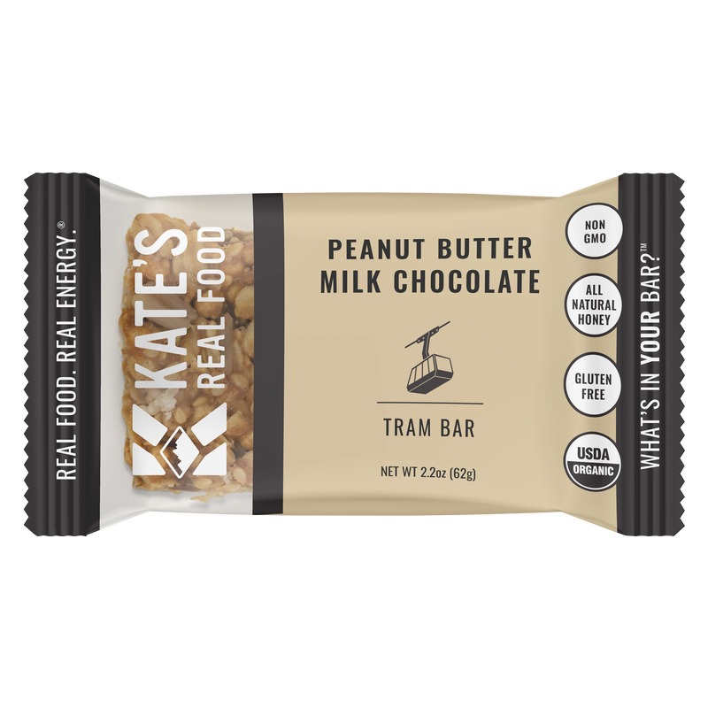 Kate's Real Food Peanut Butter Milk Chocolate Bar 2.2oz